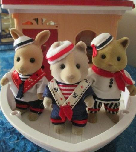 Sylvanian Families Sailor Suit Outfits